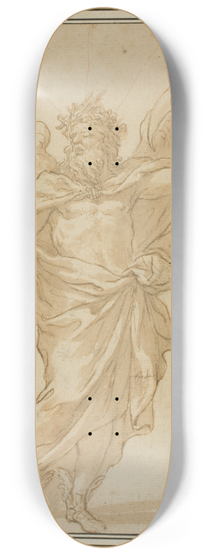 Alessandro Algardi - Father Time 8.25 inch art skate deck
