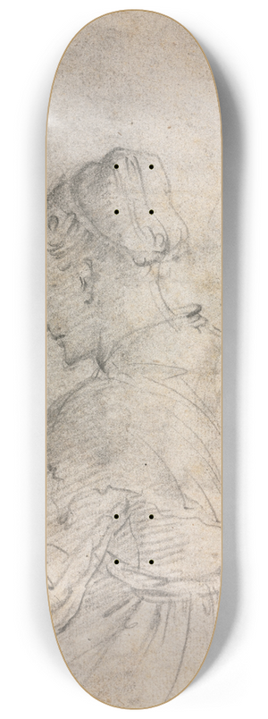 Alessandro Casolani - A Kitchen Maid (verso) 8.25 inch art skate deck