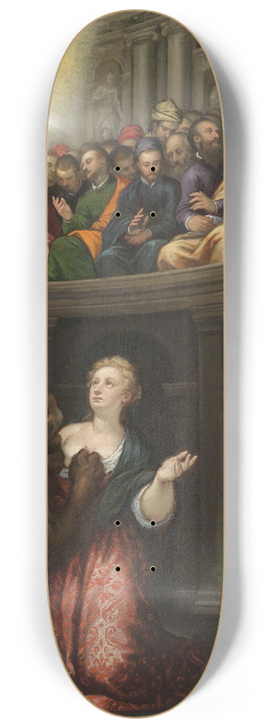 Alessandro Maganza - Martyrdom Of A Saint 8.25 inch art skate deck