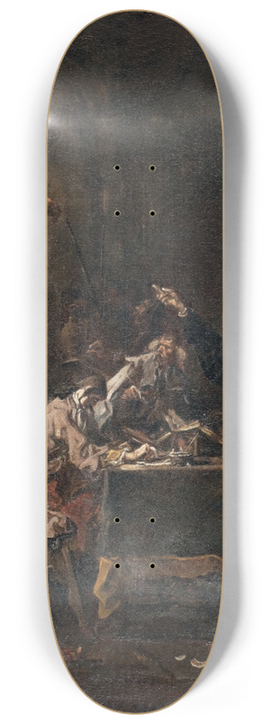 Alessandro Magnasco - Torture Scene 8.25 inch art skate deck