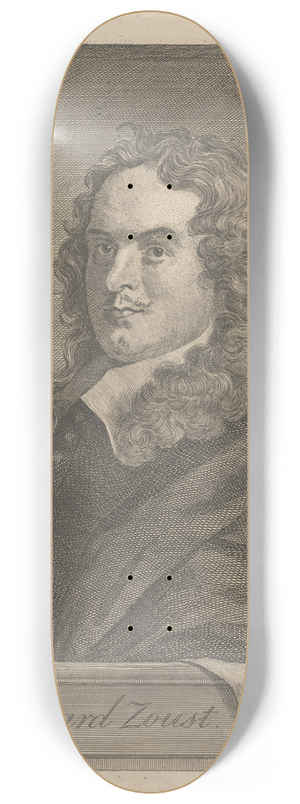 Alexander Bannerman - Gerard Zoust, Edema and Grifiere 8.25 inch art skate deck