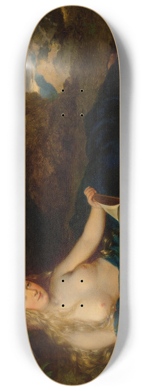 Alexander Clarot - Reclining Magdalene 8.25 inch art skate deck