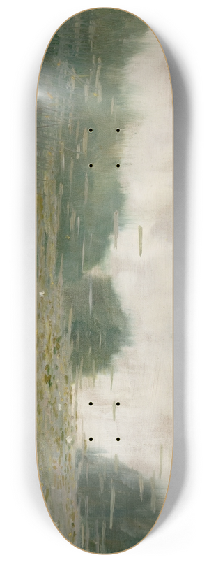 Alexander Harrison - The Lily Pond 8.25 inch art skate deck