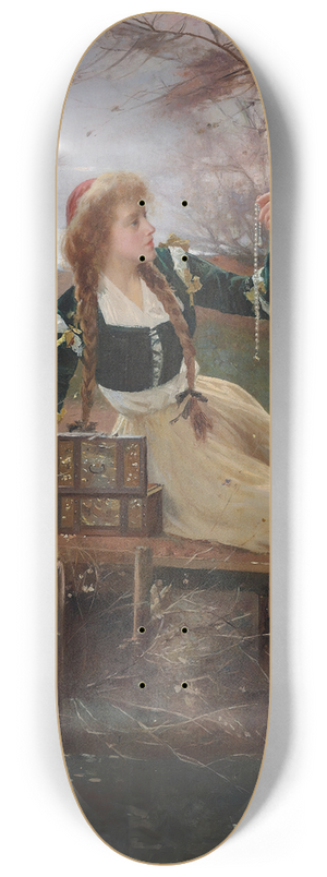 Alexander Mark Rossi - Reflections 8.25 inch art skate deck