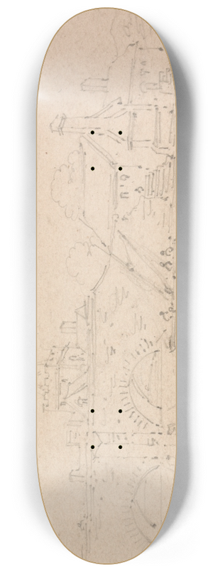 Alexander Monro - Knaresborough 8.25 inch art skate deck