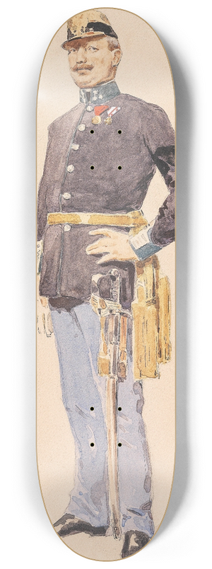 Alexander Pock - Offizier 8.25 inch art skate deck