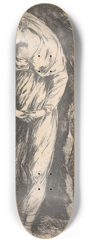 Alexander Runciman - Fingal Discovering Carbon Cargloss (small vers.) 8.25 inch art skate deck