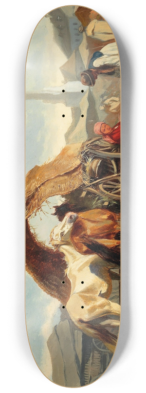 Alexander Von Bensa - Markttag 8.25 inch art skate deck