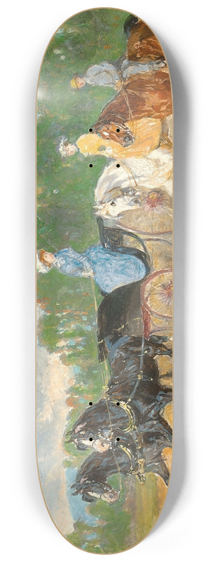 Alexander Von Bensa - Spazierfahrt 8.25 inch art skate deck