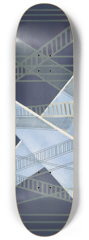 Alexandra Exter - Maquettes de Thatre 8 8.25 inch art skate deck