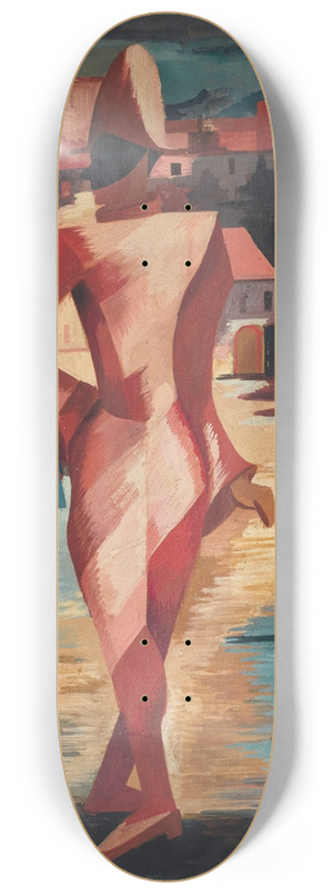 Alexandra Exter - Pulcinella 8.25 inch art skate deck