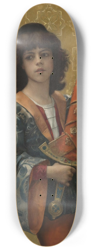 Alexandre Cabanel - A Page 8.25 inch art skate deck