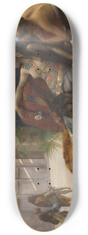 Alexandre Cabanel - Cleopatra 8.25 inch art skate deck