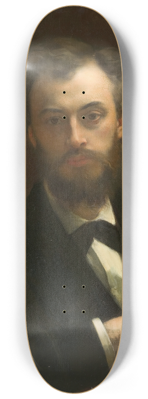 Alexandre Cabanel - Portrait de Pierre Cabanel 8.25 inch art skate deck