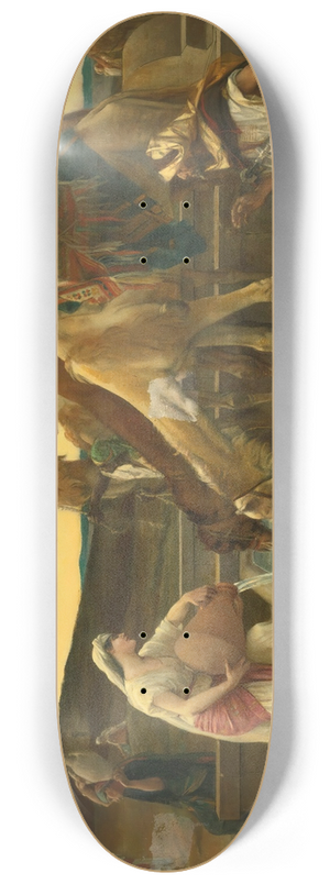 Alexandre Cabanel - Rebecca Et Elizer 8.25 inch art skate deck