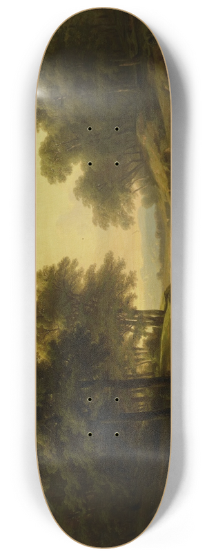 Alexandre Calame - Landscape 8.25 inch art skate deck