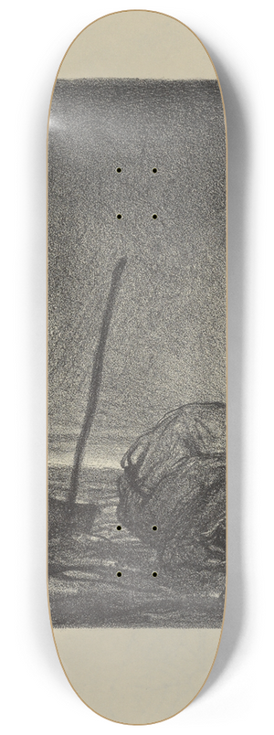 Albert Sterner - Earth 8.25 inch art skate deck