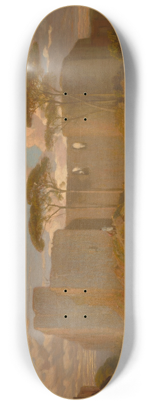 Alexandre-Gabriel Decamps - The Good Samaritan 8.25 inch art skate deck