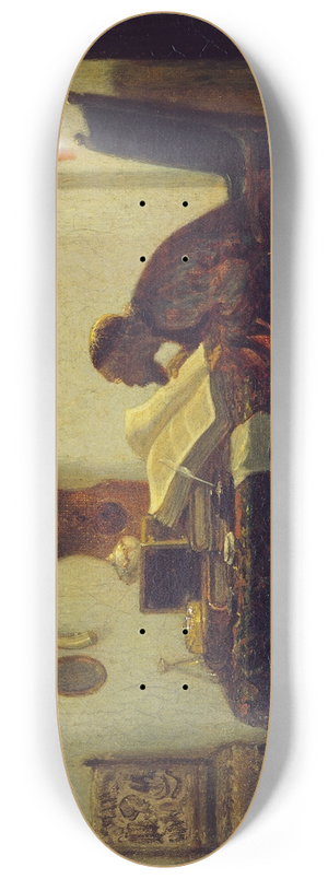 Alexandre-Gabriel Decamps - The Philosopher 8.25 inch art skate deck