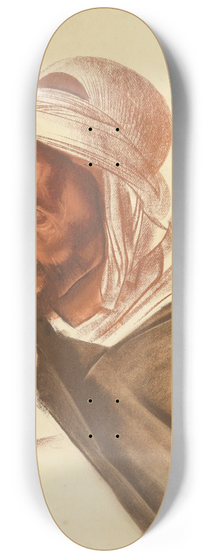 Alexandre Jacovleff - Portrait de Mohamed ben Jellul 8.25 inch art skate deck
