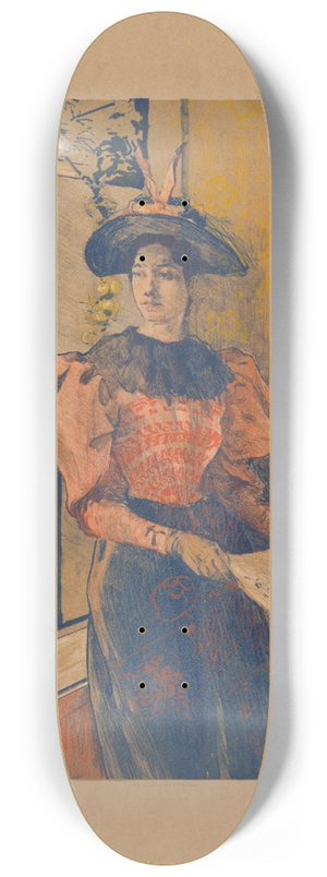 Alexandre Lunois - LIllumination 8.25 inch art skate deck