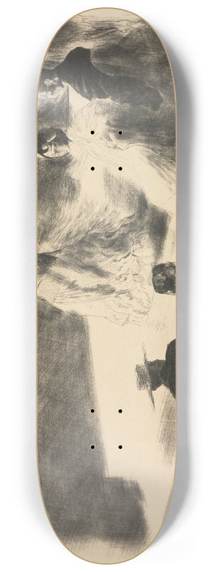 Alexandre Lunois - Spanish Dancer 8.25 inch art skate deck