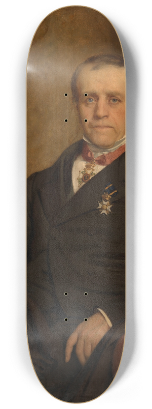 Alexandre Nestor Nicolas Robert - The Architect Tieleman Franciscus Suys 8.25 inch art skate deck