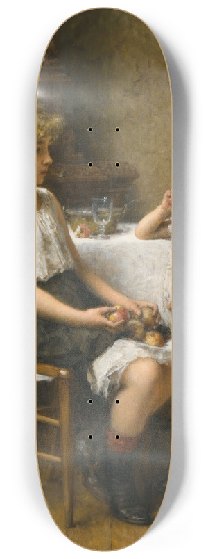 Alexei Harlamoff - Choosing apples 8.25 inch art skate deck