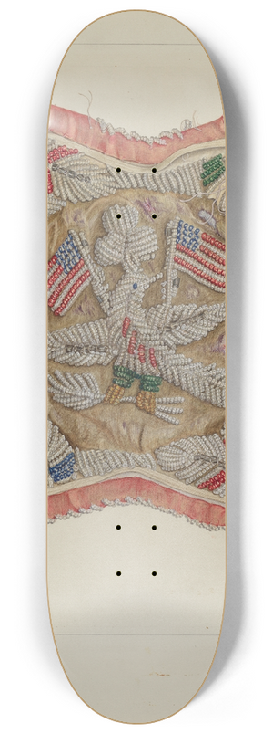 Frank J. Mace - Embroidery 8.25 inch art skate deck