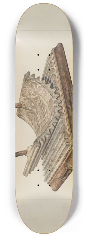 Frank J. Mace - Fluter 8.25 inch art skate deck