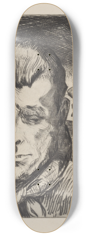 Albert Sterner - Evil counsel 8.25 inch art skate deck Albert Sterner - Evil counsel 8.25 inch art skate deck