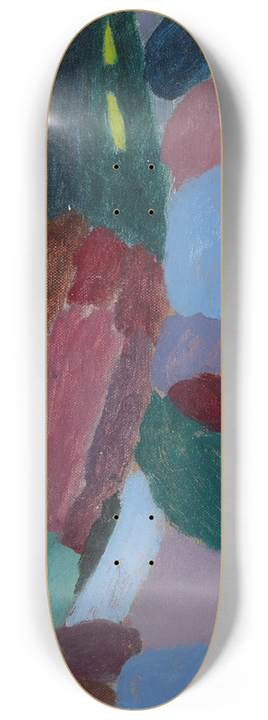 Alexej von Jawlensky - Variation,Twilight 8.25 inch art skate deck