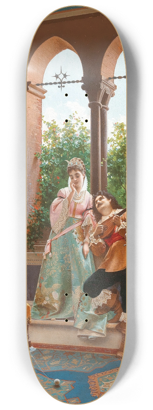 Alfonso Savini - A Serenade 8.25 inch art skate deck
