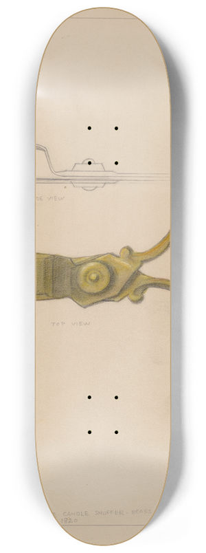 Franklin C. Moyan - Snuffer 8.25 inch art skate deck