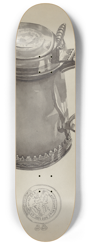 Franklin Hart - Pewter Tankard 8.25 inch art skate deck