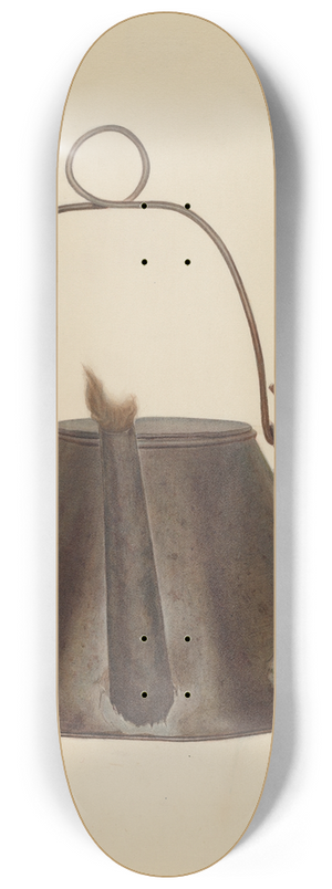 Franklyn Syres - Lard Oil Lamp 8.25 inch art skate deck