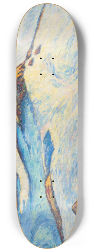 Alfred Hermann Helberger - Glaciers 8.25 inch art skate deck