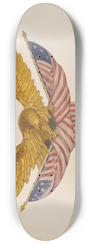 Alfred H. Smith - Eagle Sternpiece 8.25 inch art skate deck
