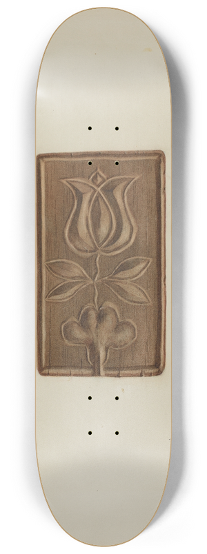 Franklyn Syres - Pa. German Cake Mold 8.25 inch art skate deck