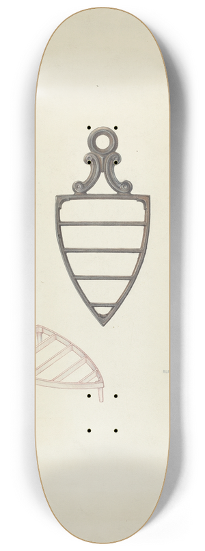 Alfred Koehn - Trivet 8.25 inch art skate deck