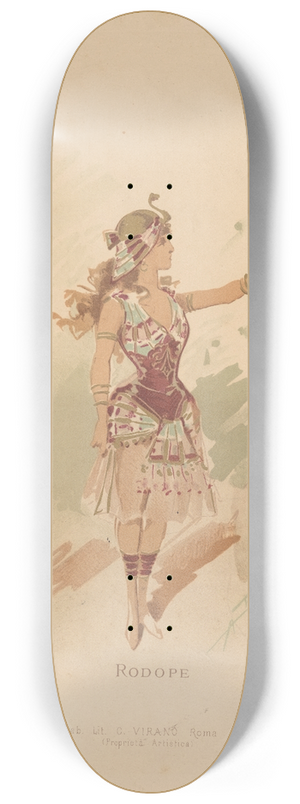 Alfredo Edel - Rodope 8.25 inch art skate deck