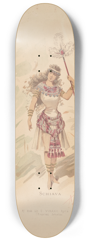 Alfredo Edel - Shiava 8.25 inch art skate deck