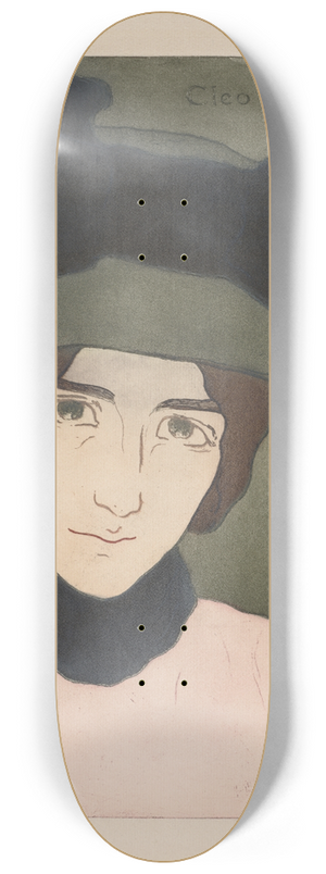 Alfredo Mller - Clo de Mrode 8.25 inch art skate deck