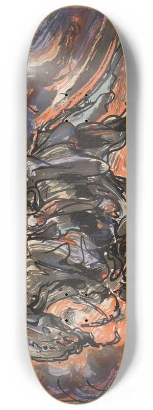 Alfred Ost - Alva 8.25 inch art skate deck