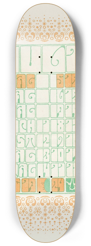 Alfred Roller - Juli 8.25 inch art skate deck