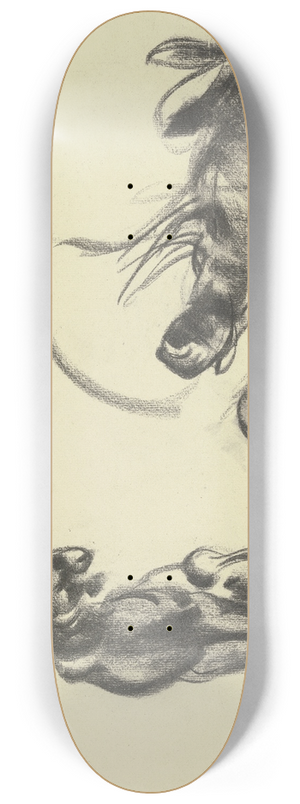 Alfred Schnaars - Cats 8.25 inch art skate deck