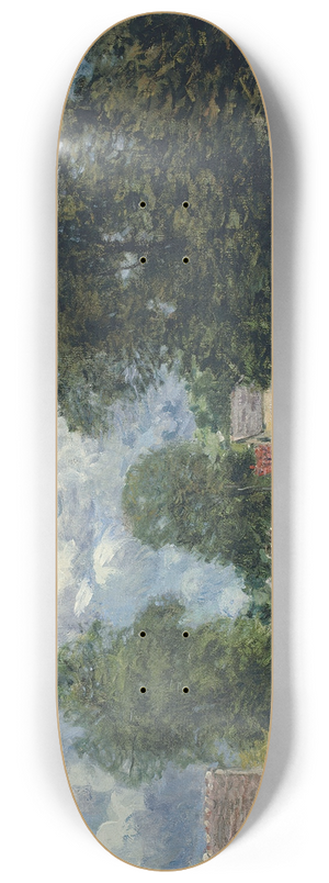 Alfred Sisley - La route de Marly-le-Roi 8.25 inch art skate deck