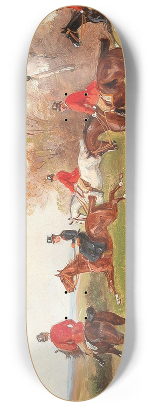 Alfred Steinacker - Fox Hunt 8.25 inch art skate deck