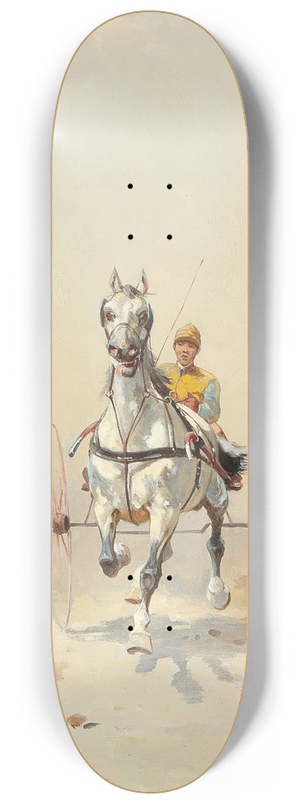 Alfred Steinacker - Traber im Training 8.25 inch art skate deck