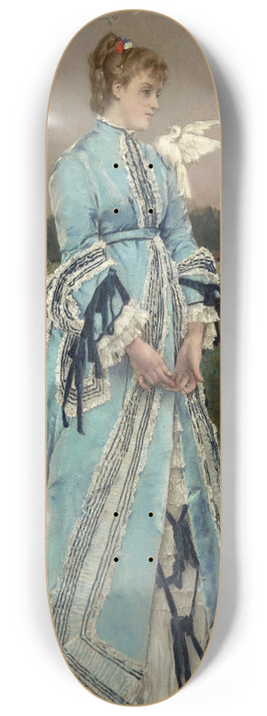 Alfred Stevens - Spring 8.25 inch art skate deck